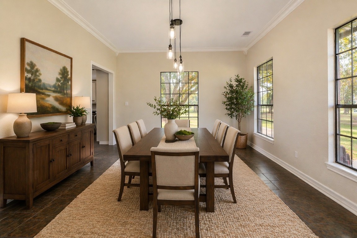 310 County Road 47 Angleton, TX 77515 - Photo 31 of 49 Dining Room with furniture added