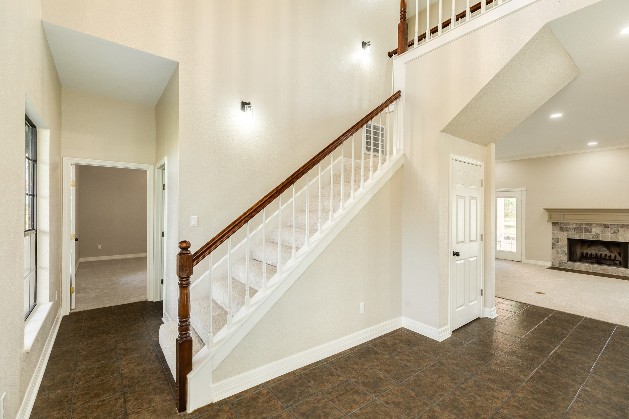 310 County Road 47 Angleton, TX 77515 - Photo 41 of 50 a view of entryway and hall with wooden floor