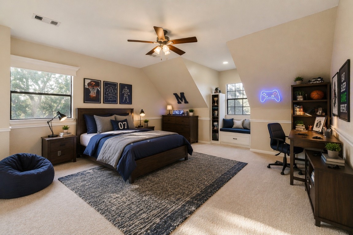 310 County Road 47 Angleton, TX 77515 - Photo 42 of 49 Bedroom 1 with furniture added