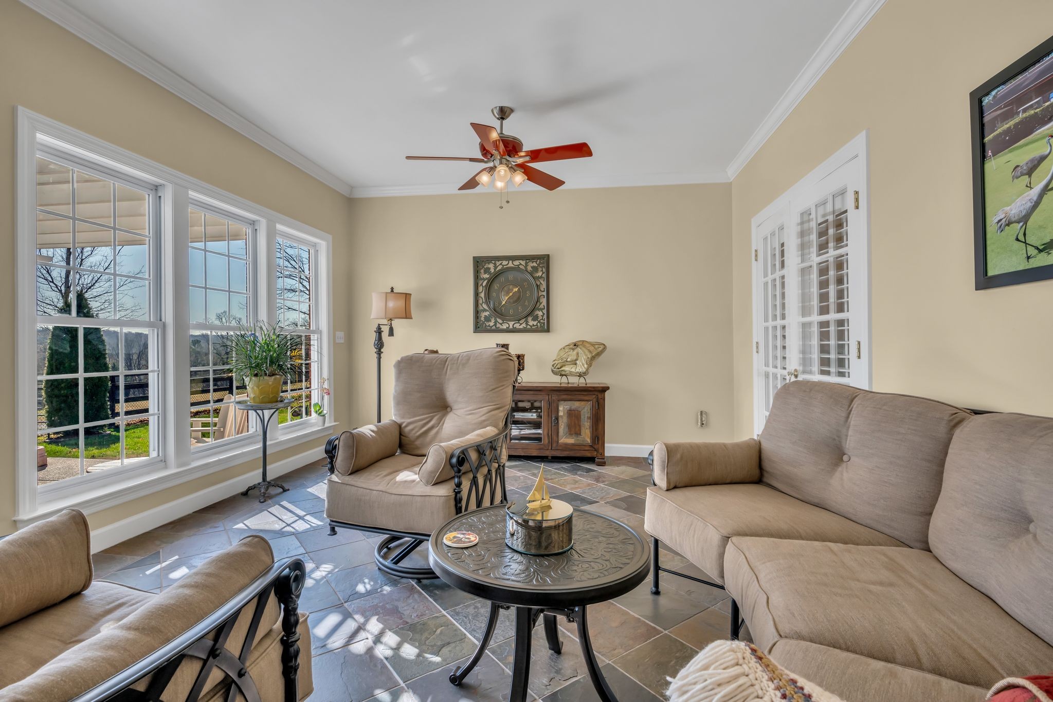 1270 Meeks Cemetery Road Burns, TN 37029 - Photo 34 of 44 a living room with furniture and a large window