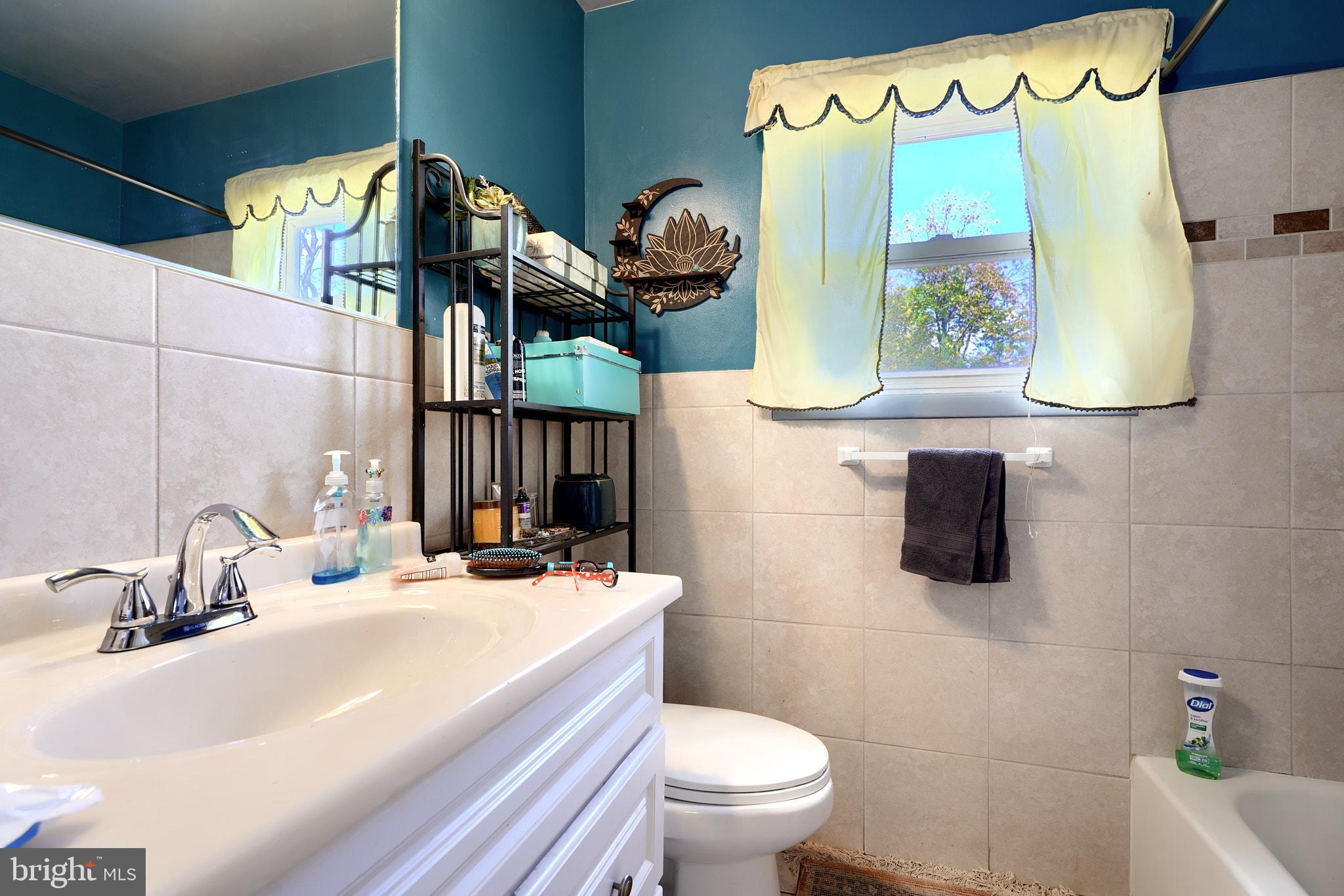 10816 Red Lion Road White Marsh, MD 21162 - Photo 26 of 39 a bathroom with a sink a toilet and a mirror