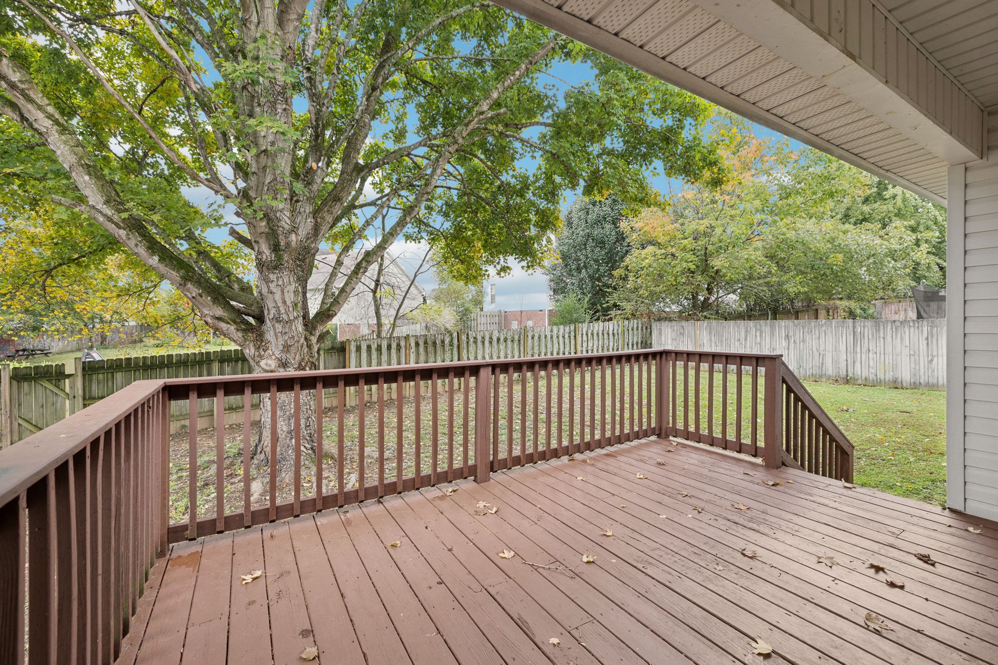 1305 Chapman Court Spring Hill, TN 37174 - Photo 46 of 53 a view of deck with wooden floor and wooden fence