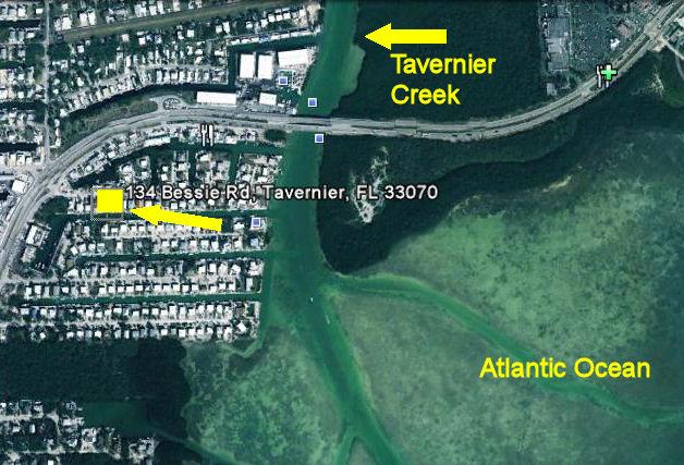 134 Bessie Road Tavernier, FL 33070 - Photo 26 of 26 Satellite Image
