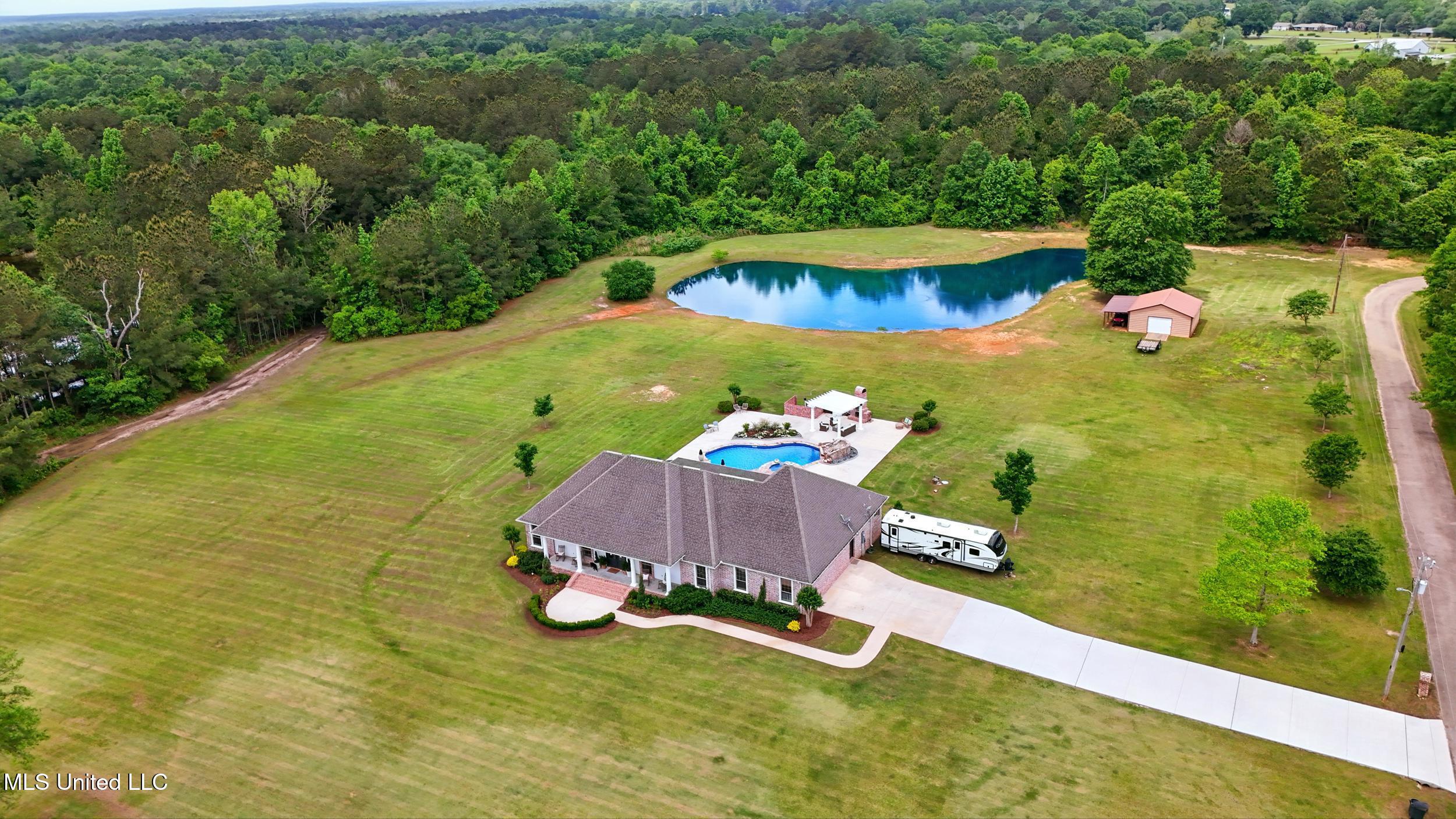 7 Jim Pearson Road Picayune, MS 39466 - Photo 43 of 46 39_drone 2