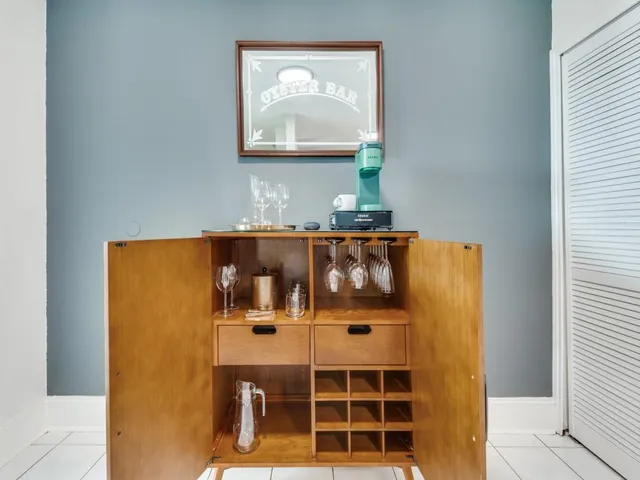 a view of front door