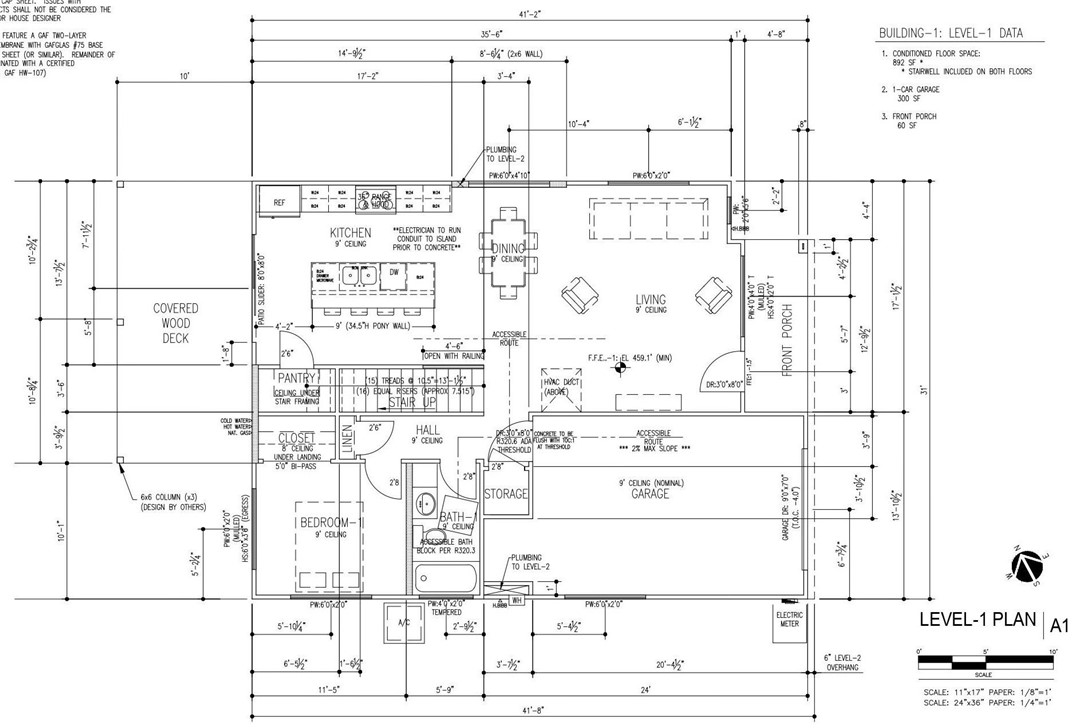 1118 Omega Avenue Austin, TX 78721 - Photo 18 of 19 1st level floorplan