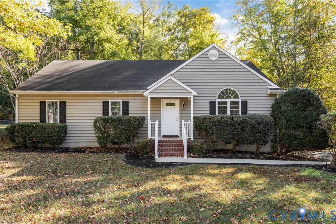 5329 Meadoway Road North Chesterfield, VA 23234 - Photo 1 of 18 Maintenance Free Viny Sided Ranch With Brick Porch