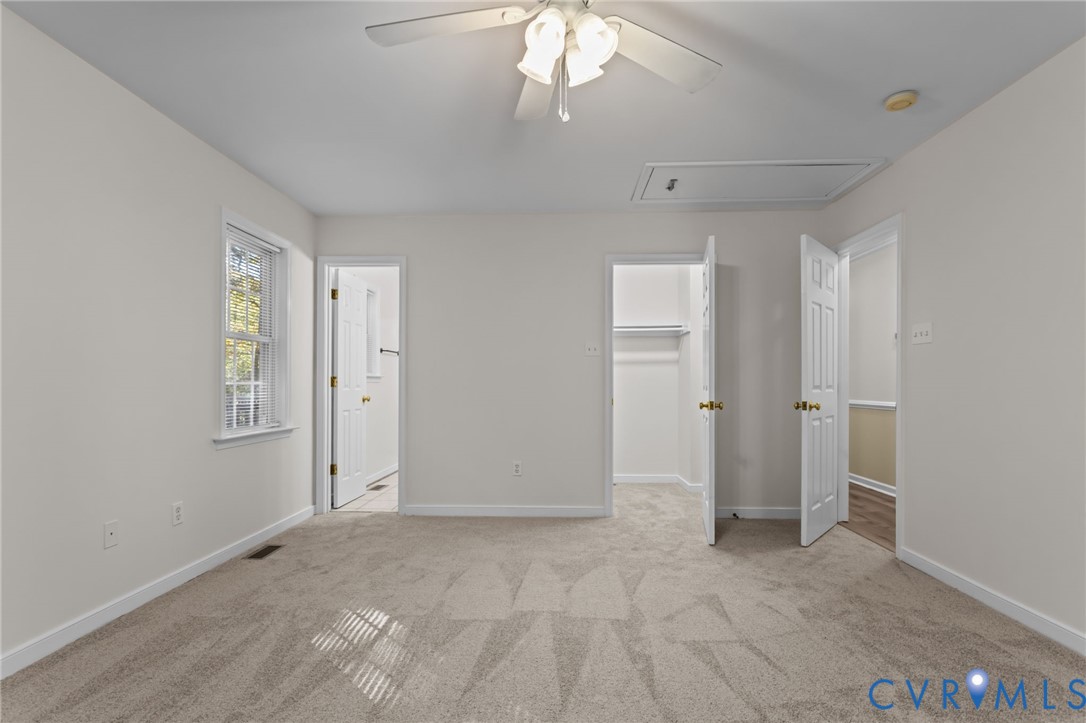 5329 Meadoway Road North Chesterfield, VA 23234 - Photo 10 of 18 Primary Bedroom has an ensuite bath & a walk-in cl