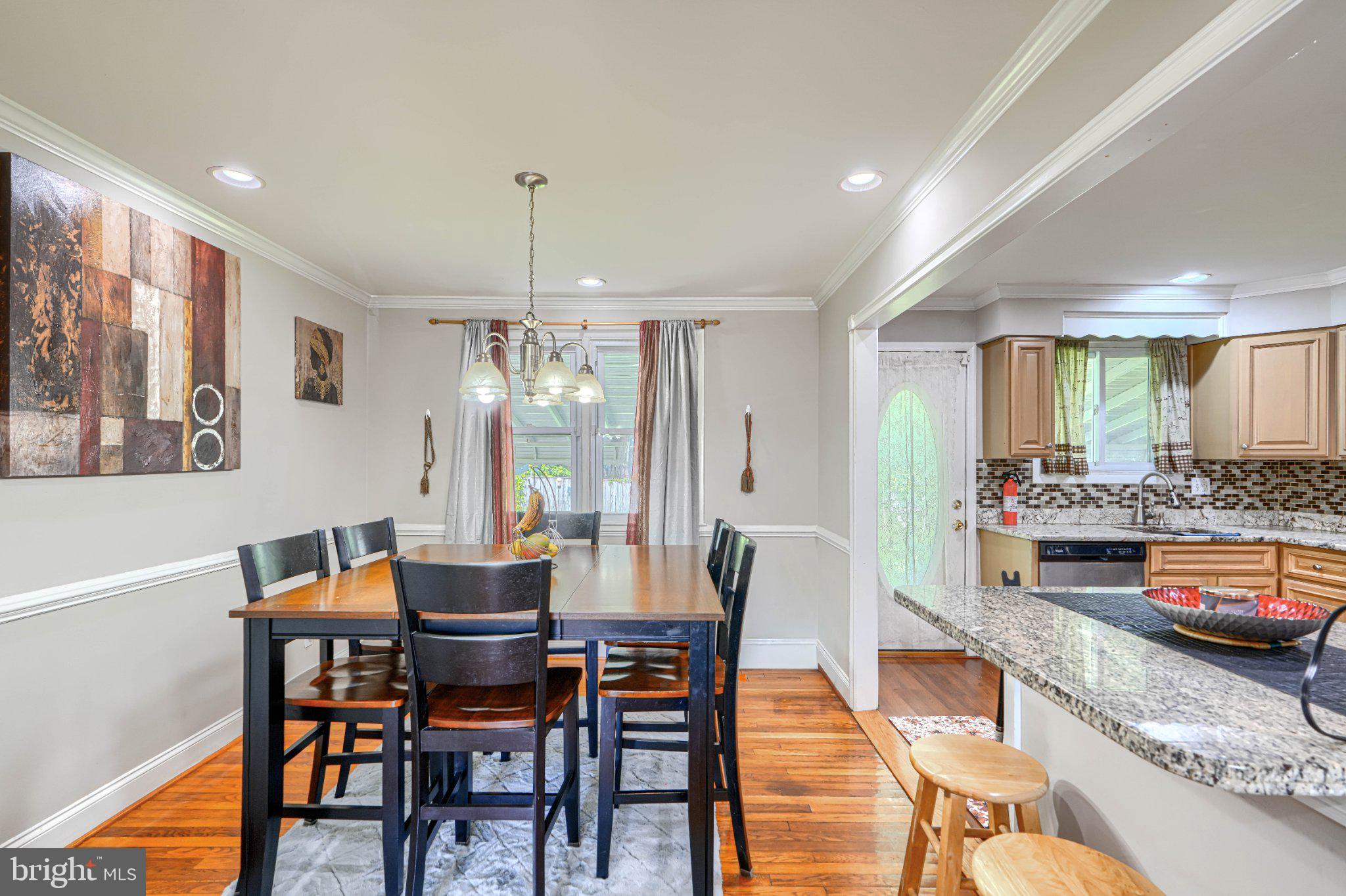3708 Cassen Road Randallstown, MD 21133 - Photo 8 of 38 a dining room with furniture and window