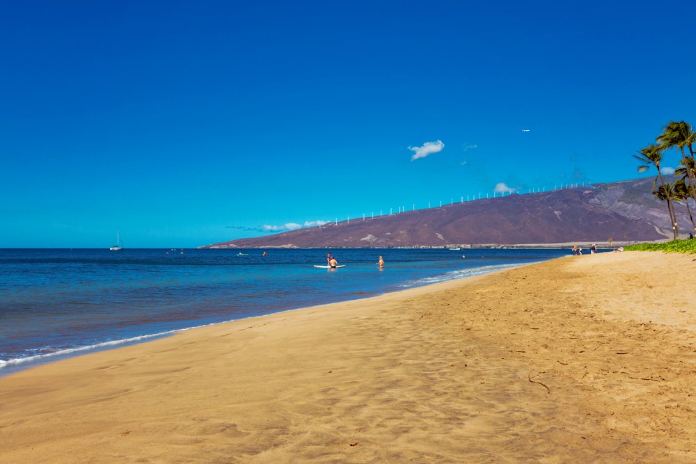 115 North Kihei Road, Unit B1 Kihei, HI 96753 - Photo 20 of 29 a view of an ocean and a yard