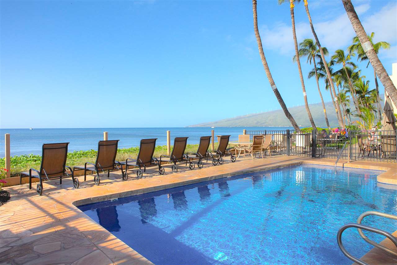 115 North Kihei Road, Unit B1 Kihei, HI 96753 - Photo 22 of 29 a view of swimming pool with outdoor seating