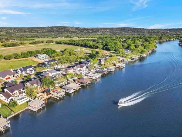 a view of a city with an ocean