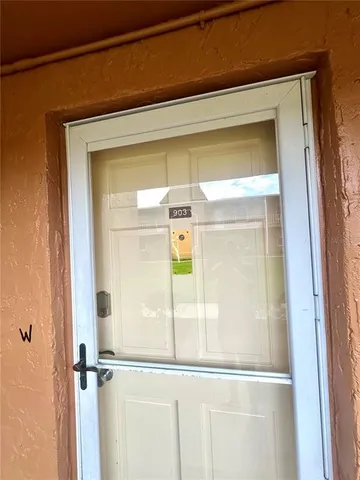 a close view of walk in closet