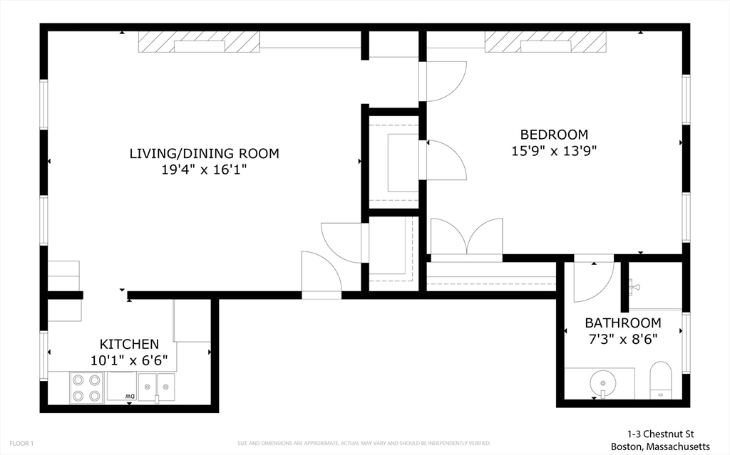 1 Chestnut Street, Unit 3B Boston, MA 02108 - Photo 20 of 20