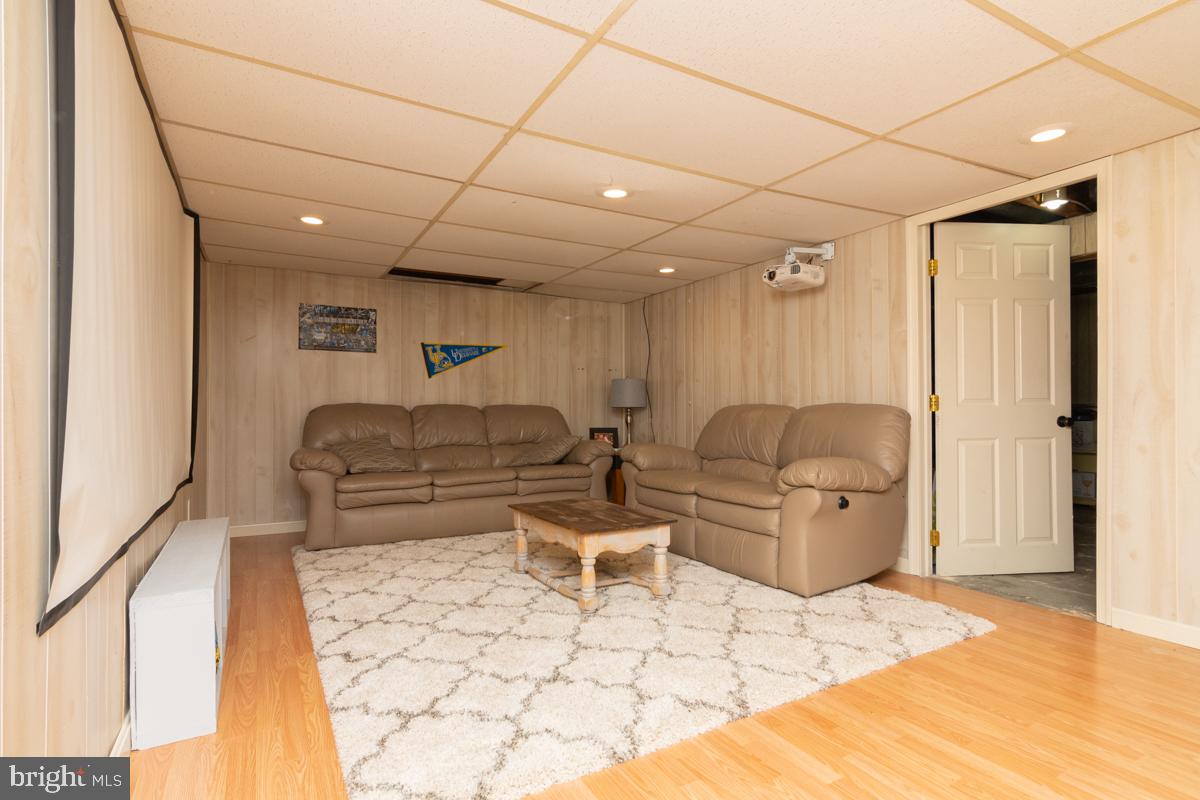 112 Kenmark Road Newark, DE 19713 - Photo 23 of 34 finished basement with projector screen