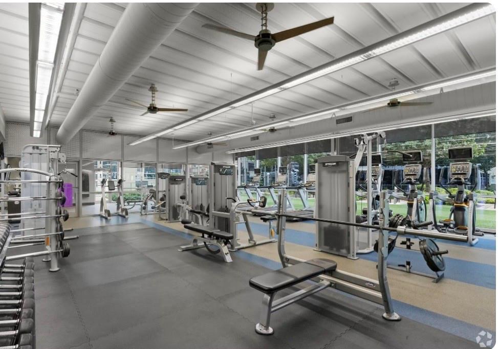 1700 Cedar Springs Road, Unit 2508 Dallas, TX 75201 - Photo 12 of 40 a view of gym