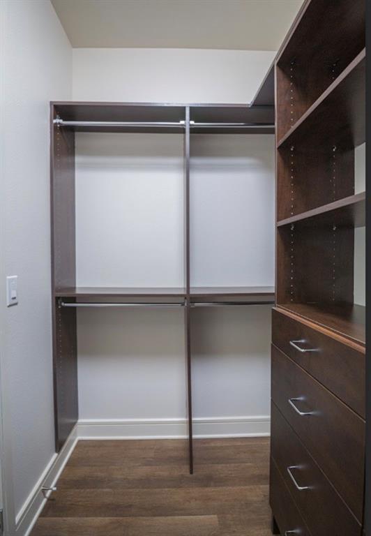 1700 Cedar Springs Road, Unit 2508 Dallas, TX 75201 - Photo 36 of 40 a view of an empty walk in closet