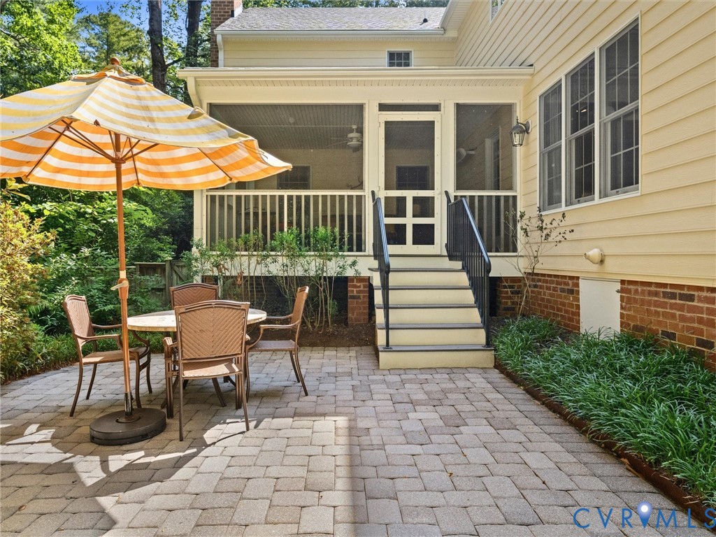 4428 Shirley Road Richmond, VA 23225 - Photo 67 of 70 Pretty patio spot right off the screened porch...