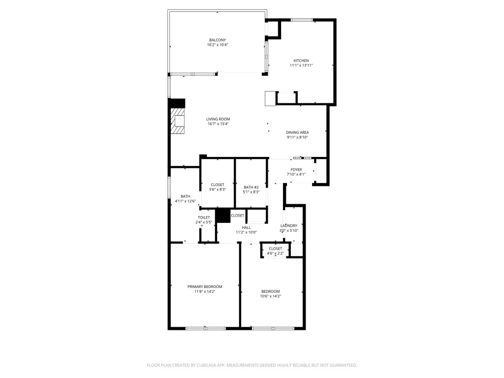 8200 Neely Drive, Unit 206 Austin, TX 78759 - Photo 21 of 26 a picture of a floor plan