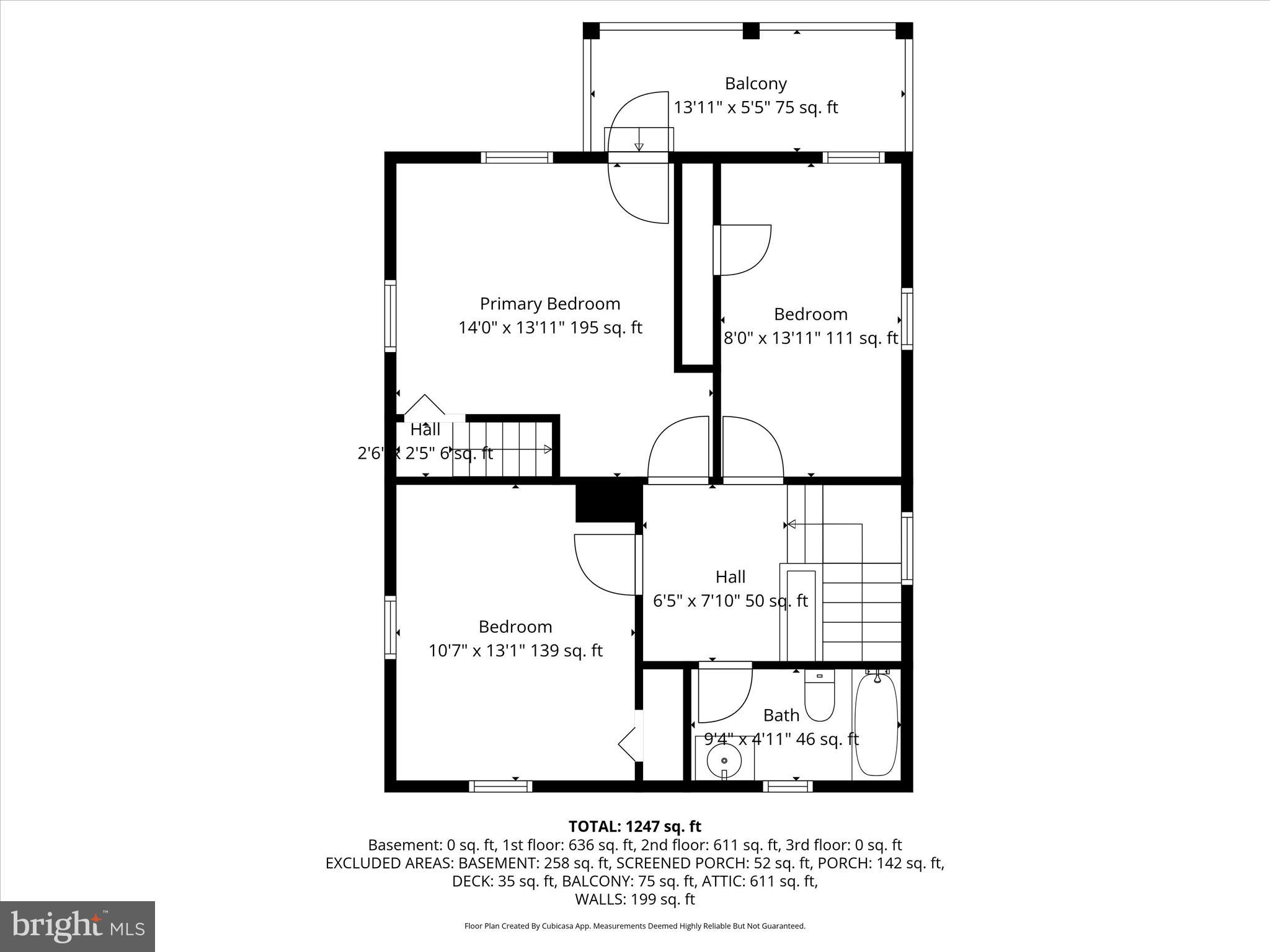 302 Hazel Avenue Salisbury, MD 21801 - Photo 35 of 37 Second Story Floor Plan