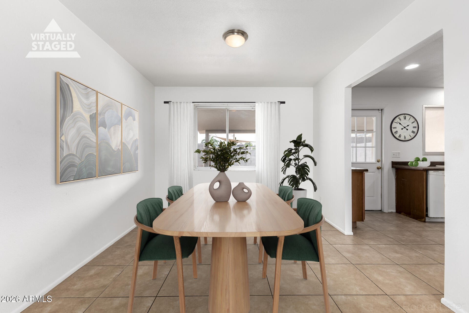 4617 South Grandview Avenue Tempe, AZ 85282 - Photo 10 of 31 a view of a dining room with furniture and window