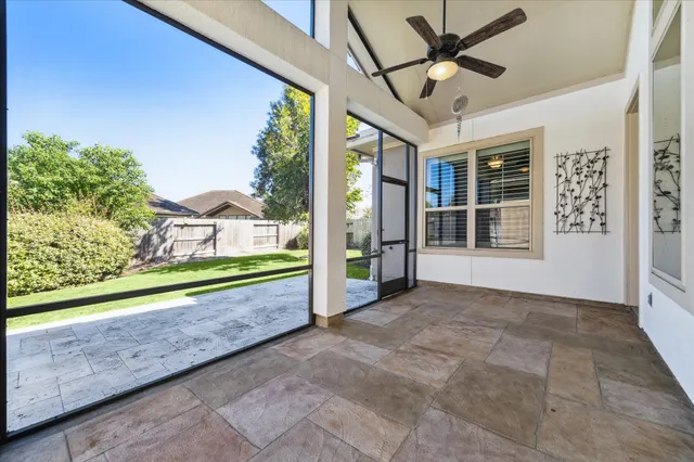 a view of outdoor space and porch