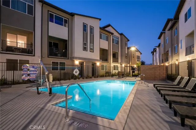 a view of outdoor space with seating area