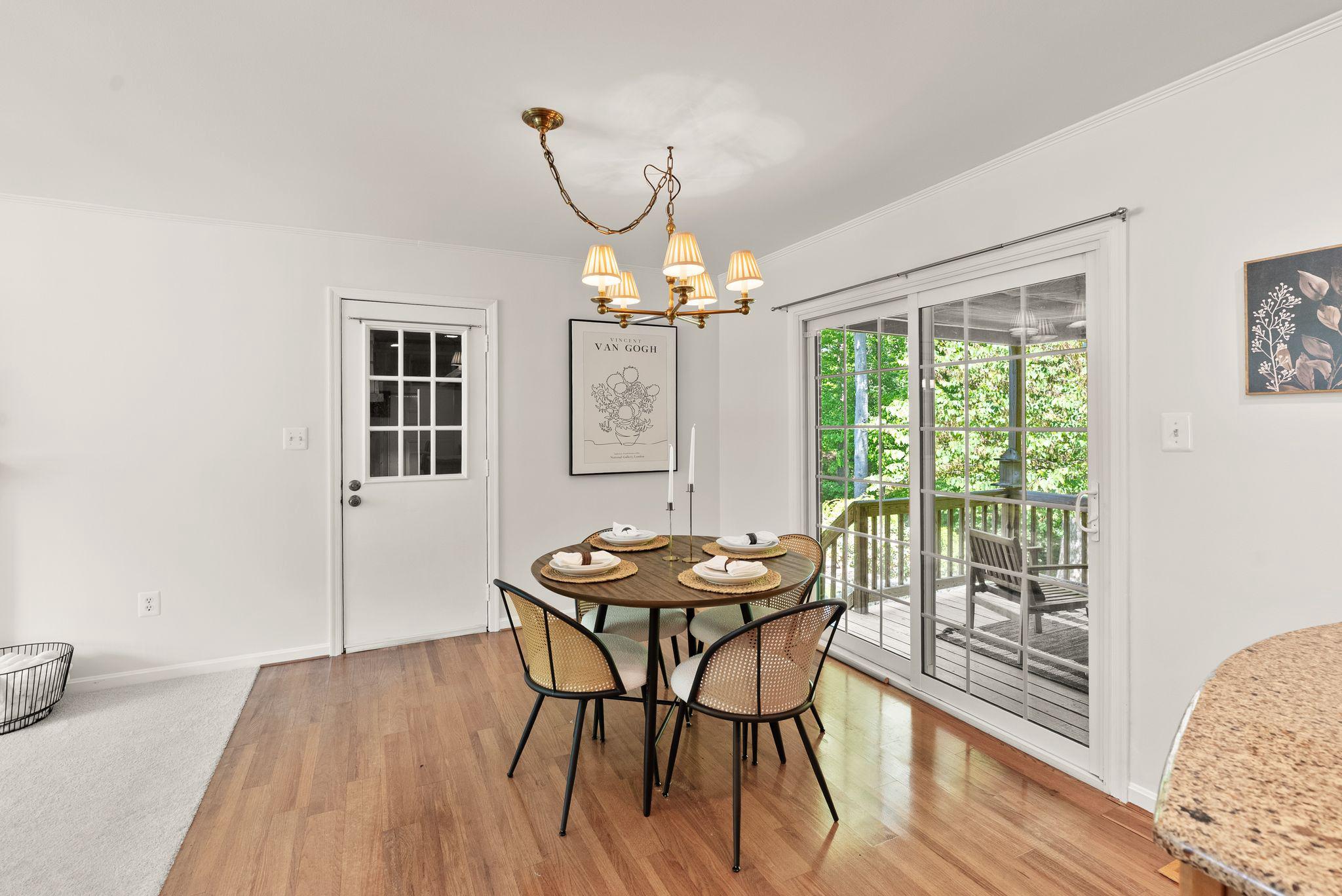 7137 Game Lord Drive Springfield, VA 22153 - Photo 12 of 65 Dining room with door to garage