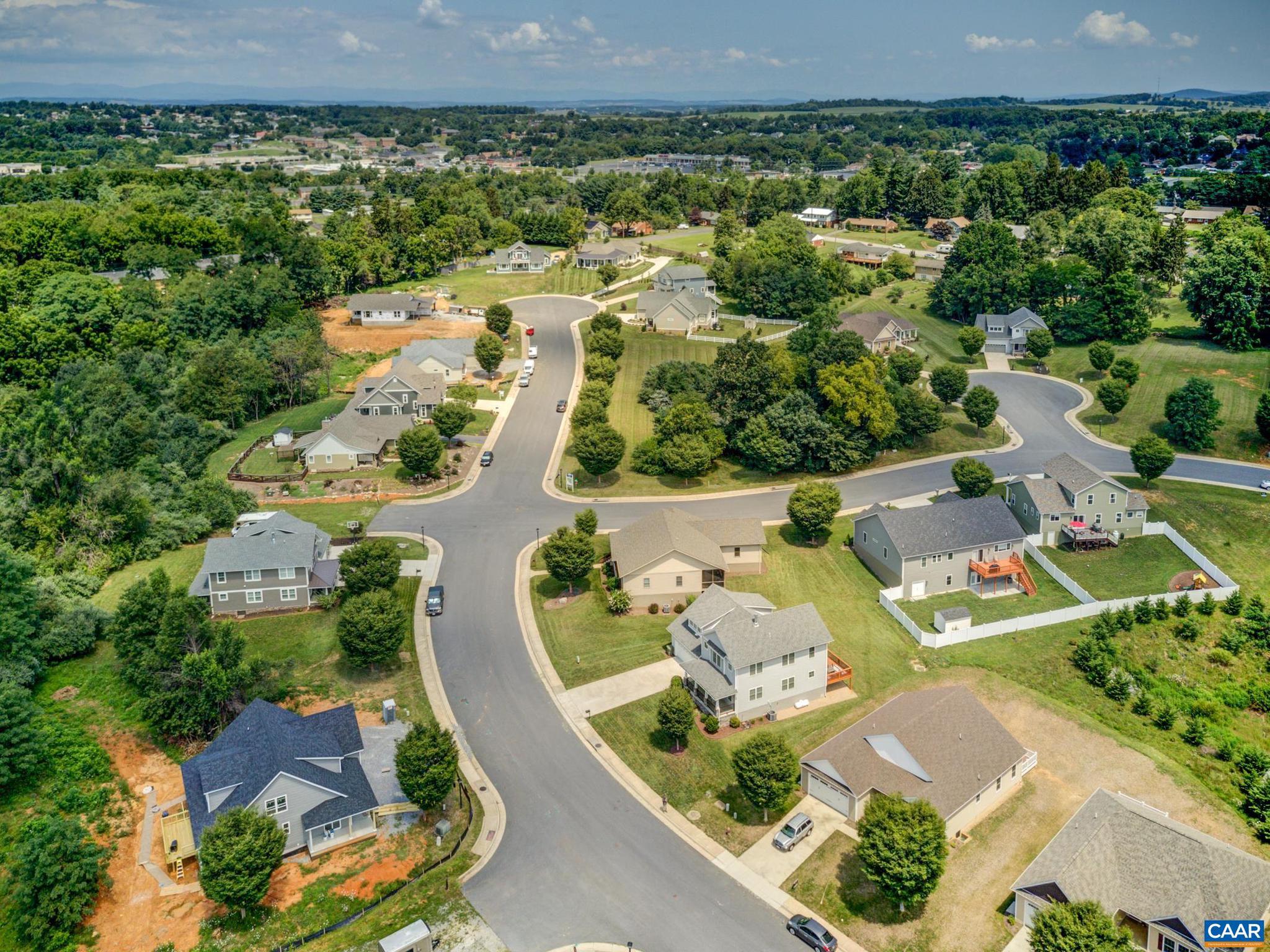2509 Belvue Road, Unit 18 Waynesboro, VA 22980 - Photo 1 of 17 an aerial view of residential houses with outdoor space and parking