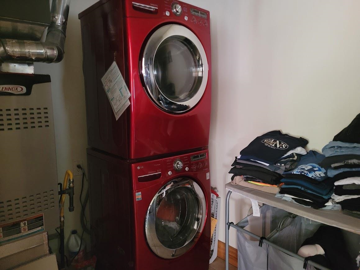 8630 Steelhead Avenue, Unit 13 Kings Beach, CA 96143 - Photo 16 of 28 a utility room with dryer and washer