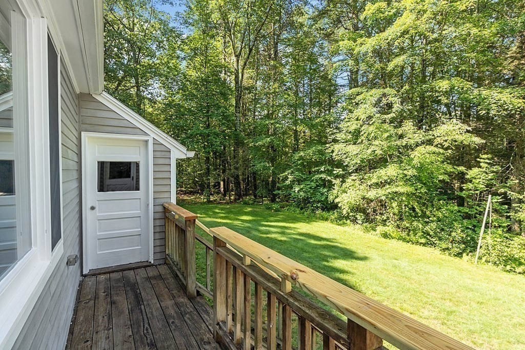 363 North Main Street Petersham, MA 01366 - Photo 26 of 32 a view of a balcony with an outdoor space
