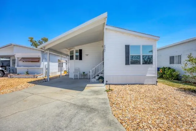 a house view with a outdoor space