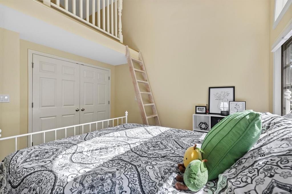 1385 Washington Road Pittsburgh, PA 15228 - Photo 33 of 46 Bedroom #4 with tons of storage as well as access to the incredible finished loft area