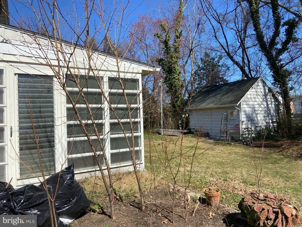 a view of a house with a window