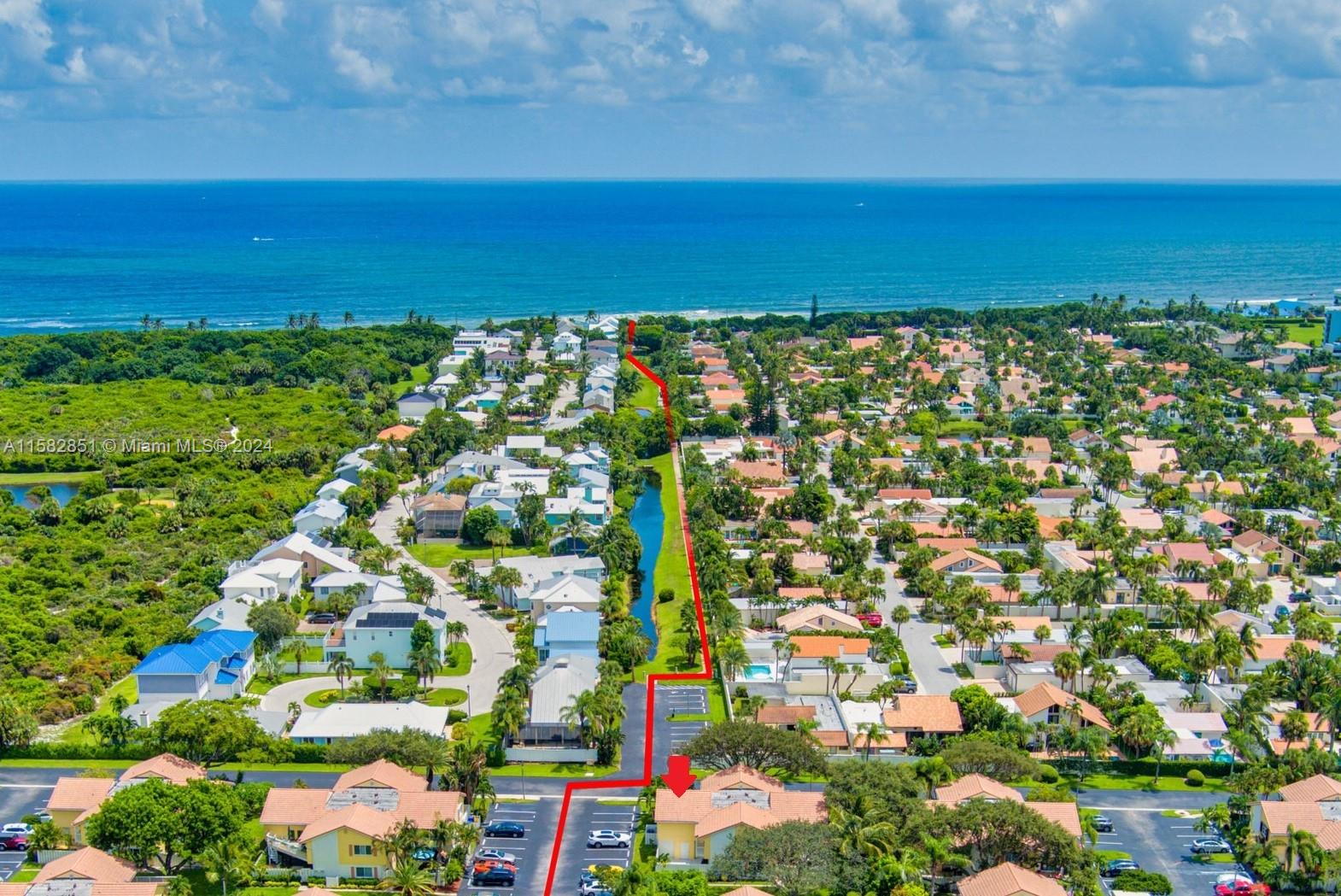 237 Seabreeze Circle Jupiter, FL 33477 - Photo 60 of 63 a view of city and ocean