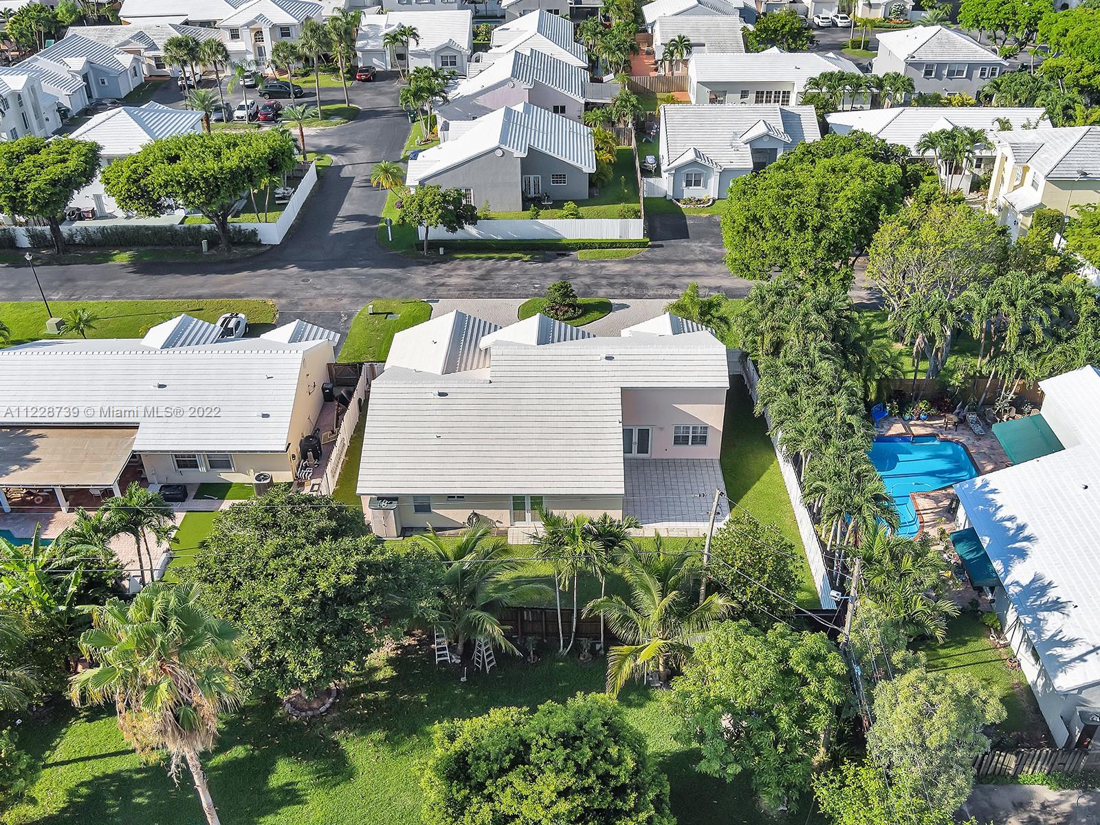 11291 Southwest 62nd Terrace Miami, FL 33173 - Photo 55 of 65 an aerial view of residential houses with outdoor space and street view