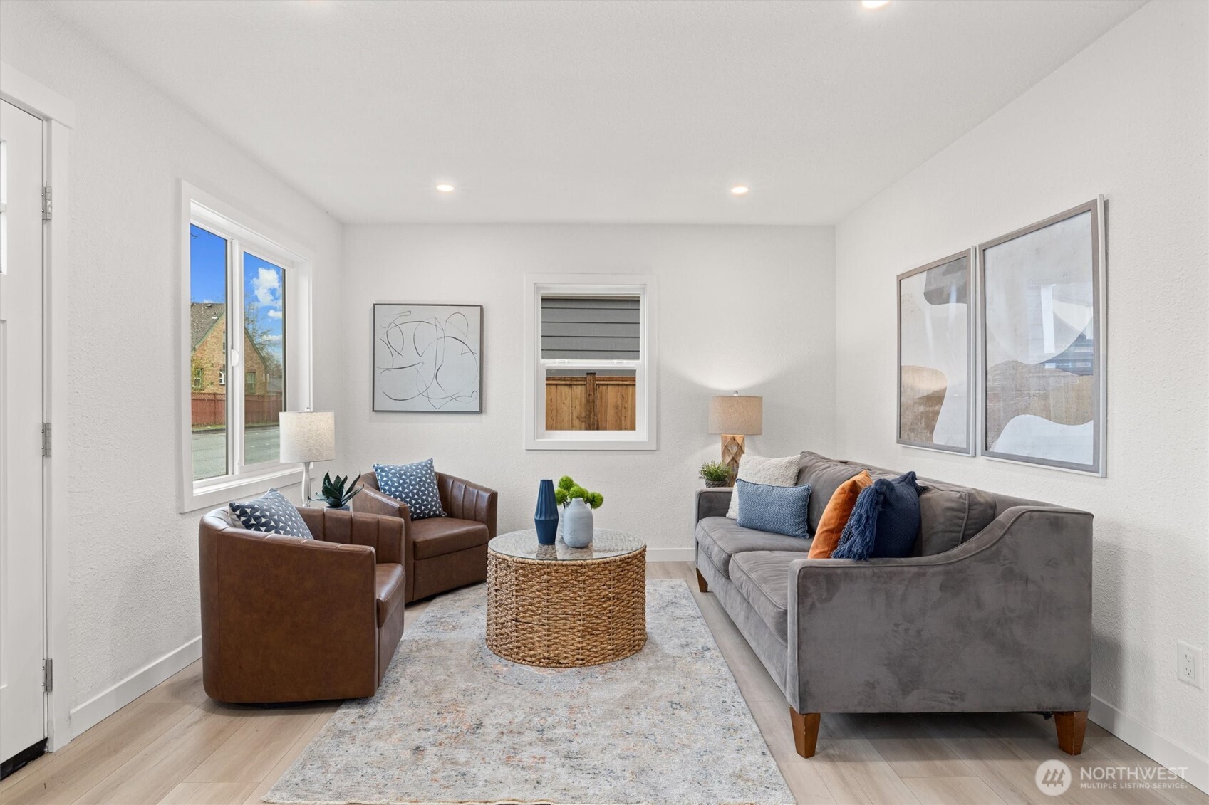 1310 North 3rd Street Renton, WA 98057 - Photo 5 of 16 a living room with furniture and a couch