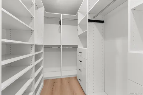 a view of walk in closet