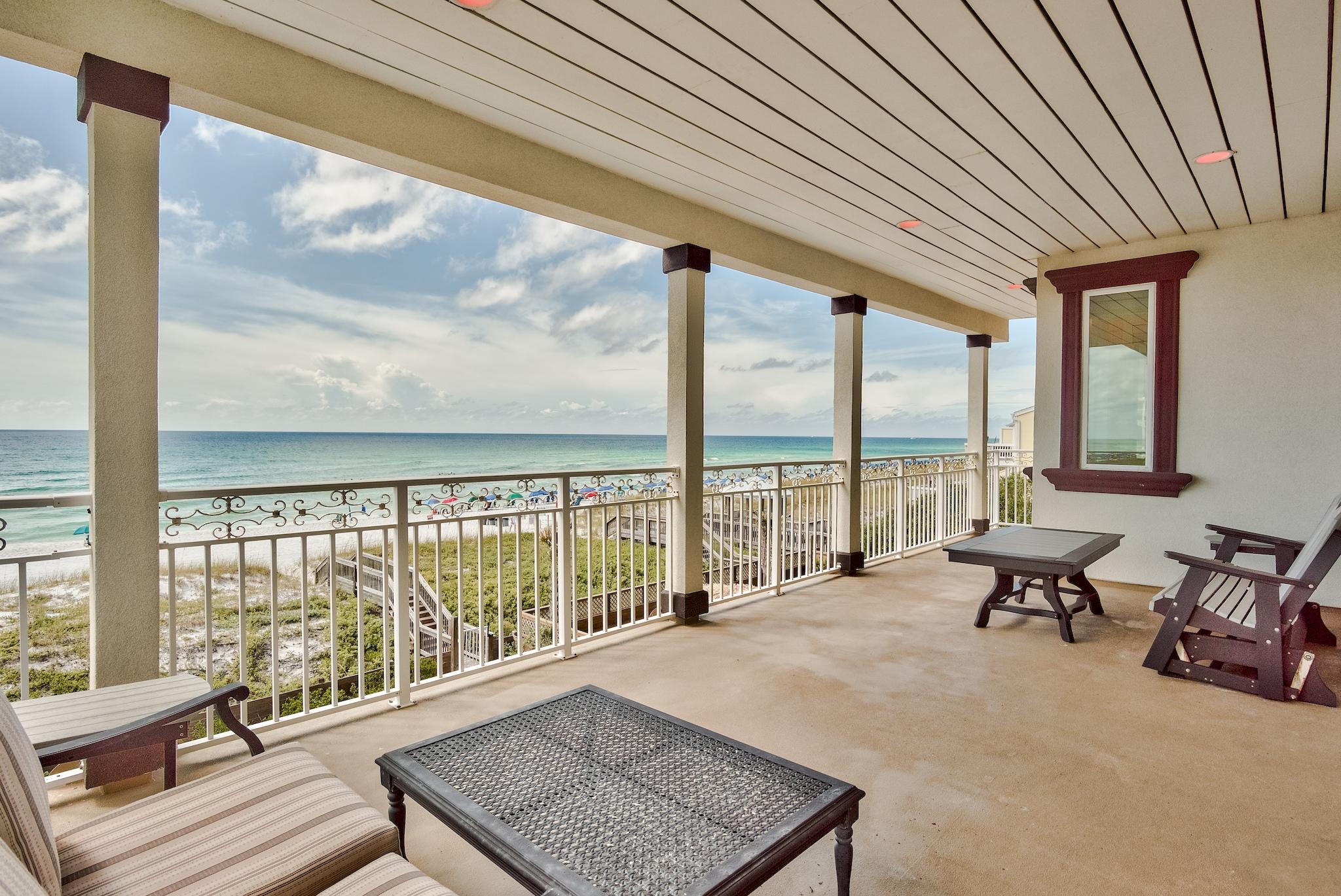 114 Sandprint Circle Destin, FL 32541 - Photo 29 of 57 a living room with furniture and floor to ceiling windows