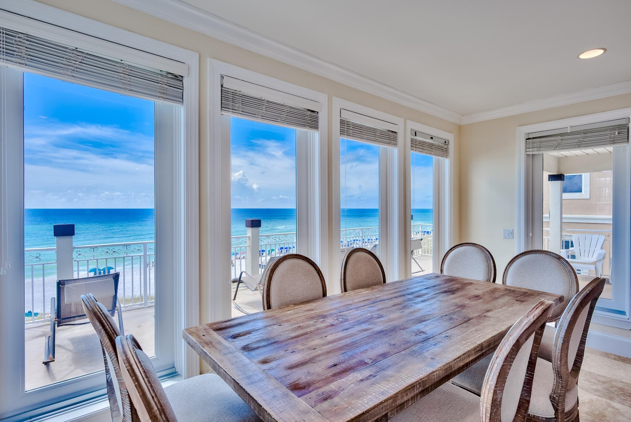 114 Sandprint Circle Destin, FL 32541 - Photo 34 of 57 a view of a a dining room with furniture window and wooden floor