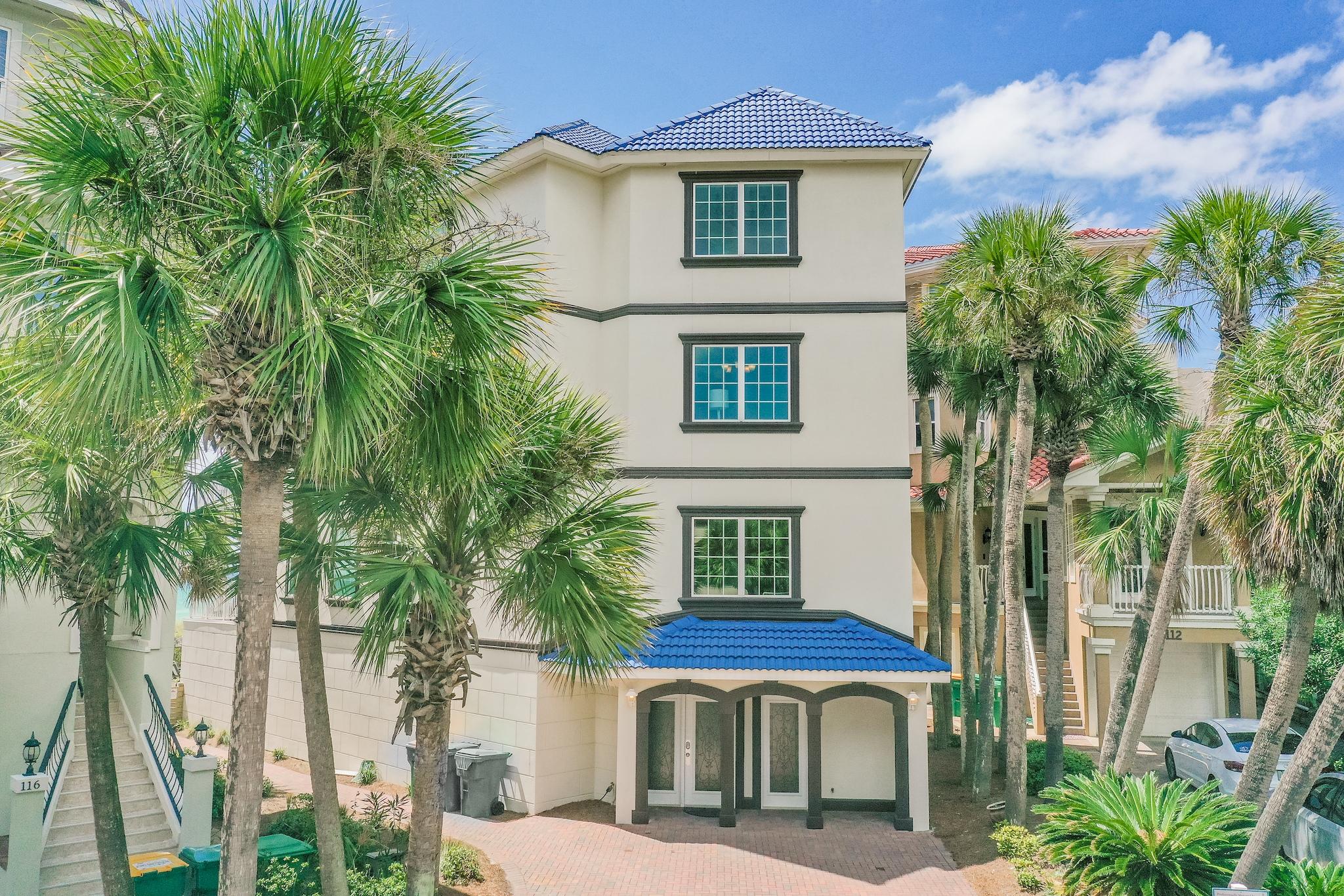 114 Sandprint Circle Destin, FL 32541 - Photo 57 of 57 a front view of a house with a yard