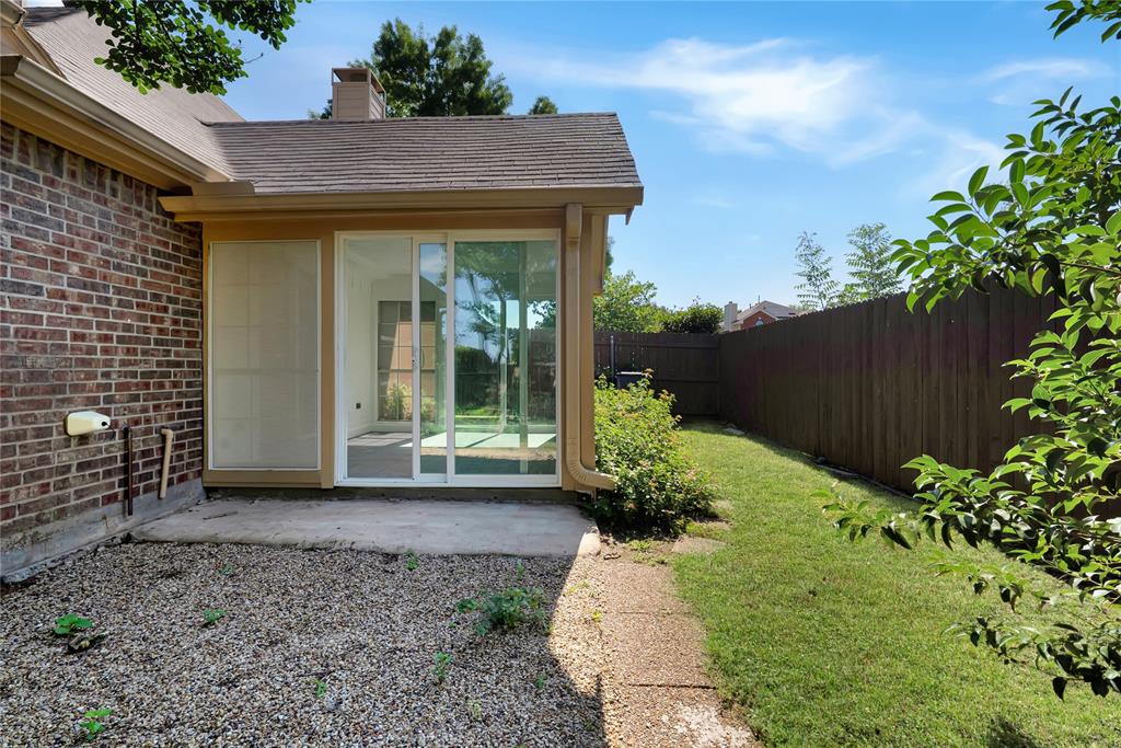 2909 Normandy Court Euless, TX 76039 - Photo 32 of 36 a view of a house with a garden
