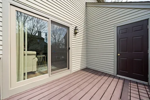 a view of a house with wooden floor