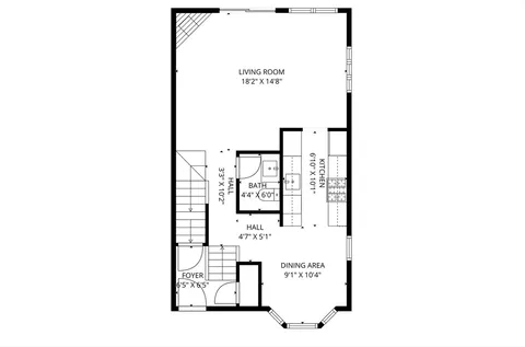 a picture of a floor plan