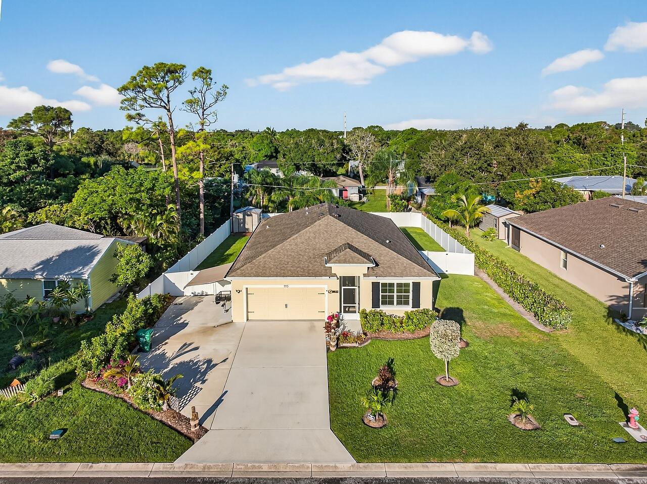 105 Cardinal Drive Sebastian, FL 32958 - Photo 3 of 45 an aerial view of a house