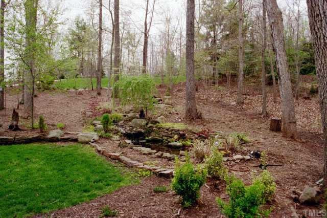 1300 Adams Mountain Road Raleigh, NC 27614 - Photo 12 of 12 Gorgeous Professional Landscaping Offers Stream, Waterfall & Pond Other