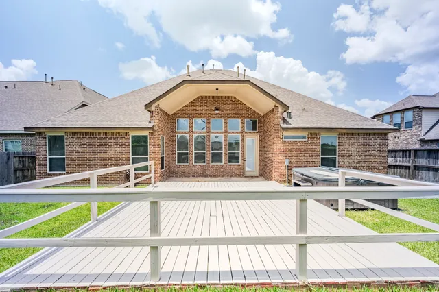 a view of a house with a swimming pool