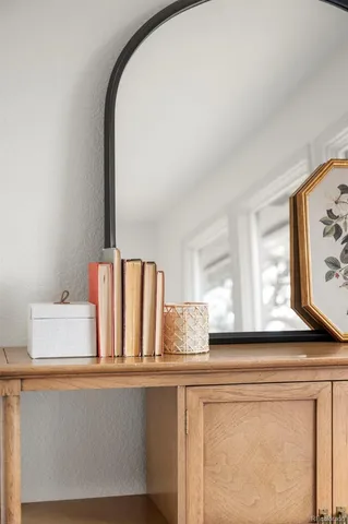 a close view of cabinet