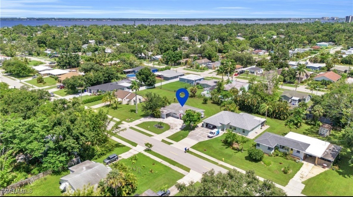 1661 Coronado Road Fort Myers, FL 33901 - Photo 31 of 50 an aerial view of residential house with outdoor space and street view