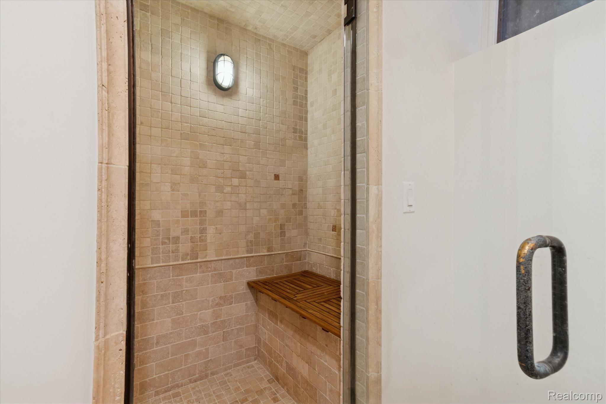 187 Darwin Road Pinckney, MI 48169 - Photo 45 of 71 Full lower level bath featuring a shower and relaxing sauna